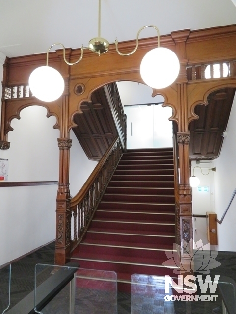Building A: Ground Floor level of the main staircase