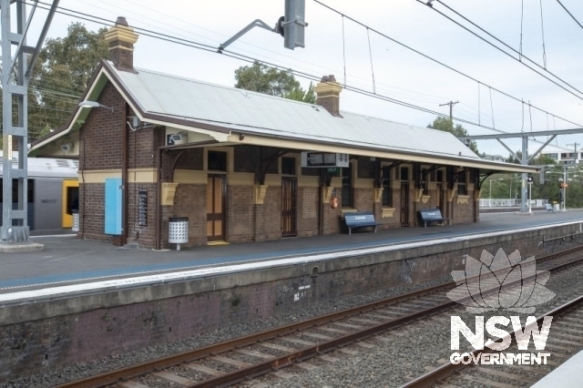 Erskineville Railway Station Group - Platform 2 building