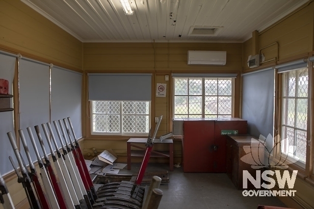 Newnes Junction Signal Box - Interior