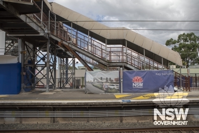 Rooty Hill Railway Station Group - Stairs to platform