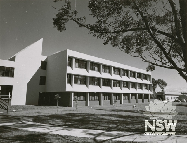 RAN apprentice school (Block T1 north wing viewed from the north-east), nd