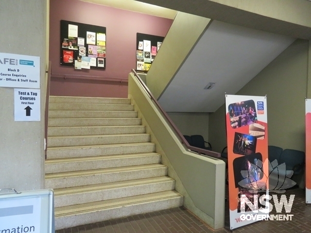 Block T1D: Main stair