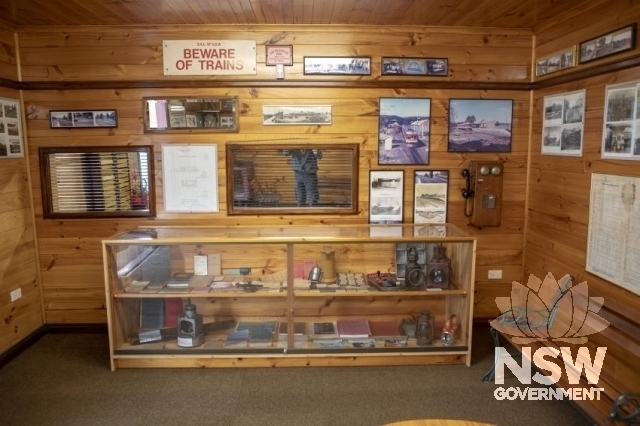 Albion Park Railway Station Group - Museum interior