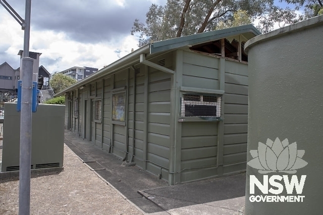 Lindfield Railway Station Group - Trackside signallers hut.