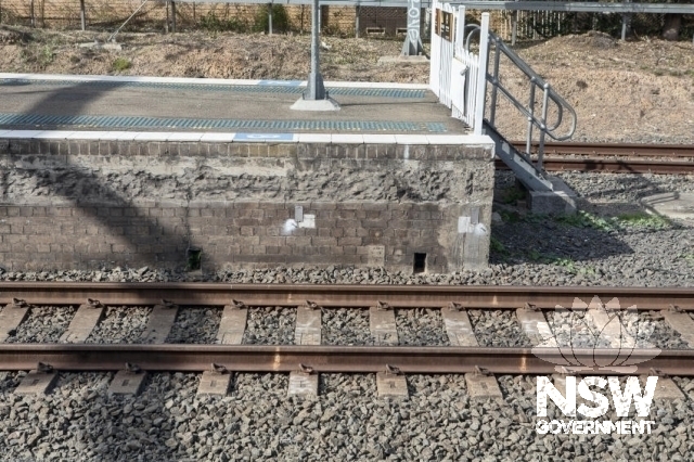 Sutherland Railway Station Group - Southern end of Platform 2.