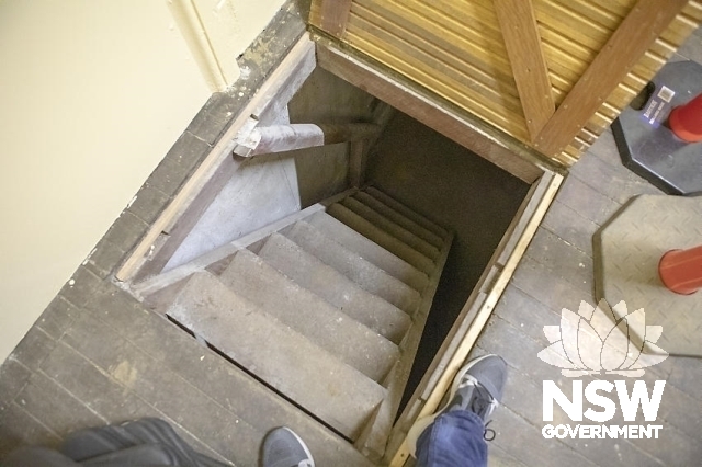 Kempsey Railway Station - Stairs to basement