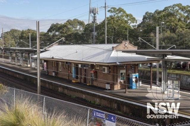 Bexley North Railway Station Group - Platforms and canopy.