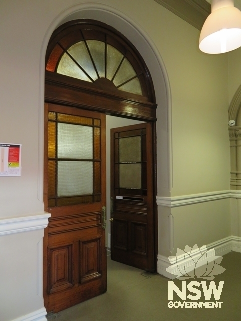 Building I: Doors to First Floor main room