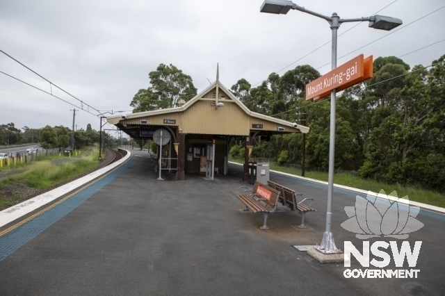 Mount Ku-ring-gai Railway Station Group - Platform building, south elevation