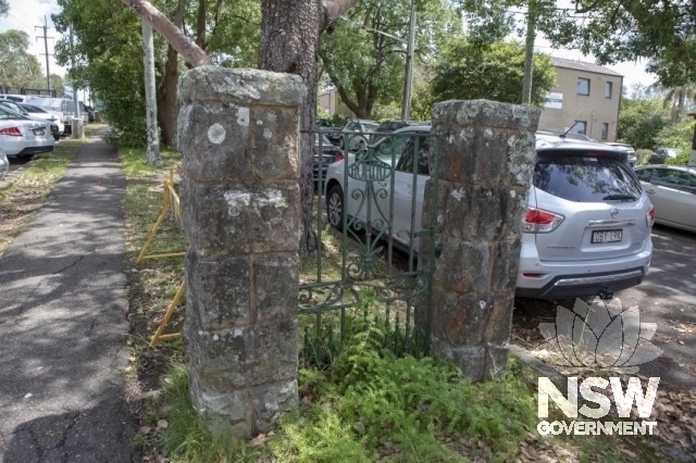 Turramurra Railway Station Group - Rohini gates north of station.