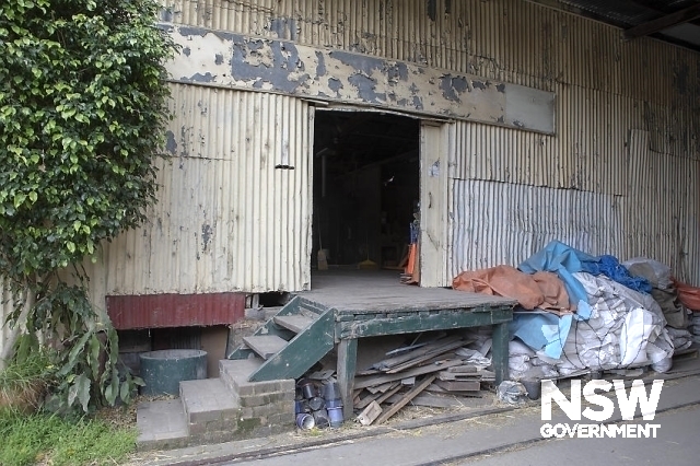 Carlingford Produce Store - Rail car loading dock undercover