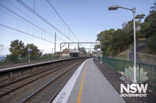 Scarborough Railway Station Group-Looking South on Platform1