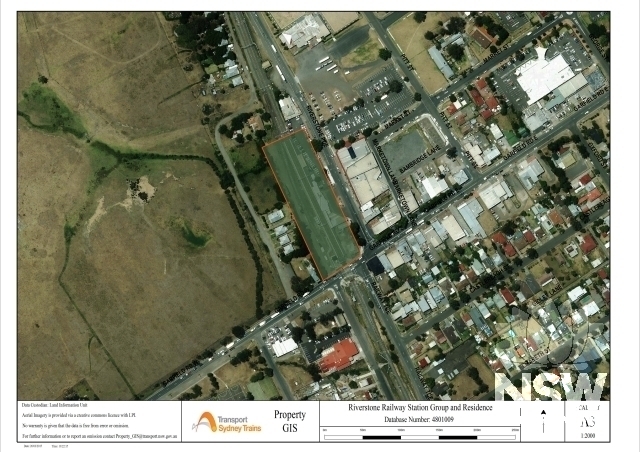 Riverstone Railway Station Group and Residence Curtilage Map