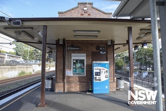 Bexley North Railway Station Group - Platform building eastern elevation.