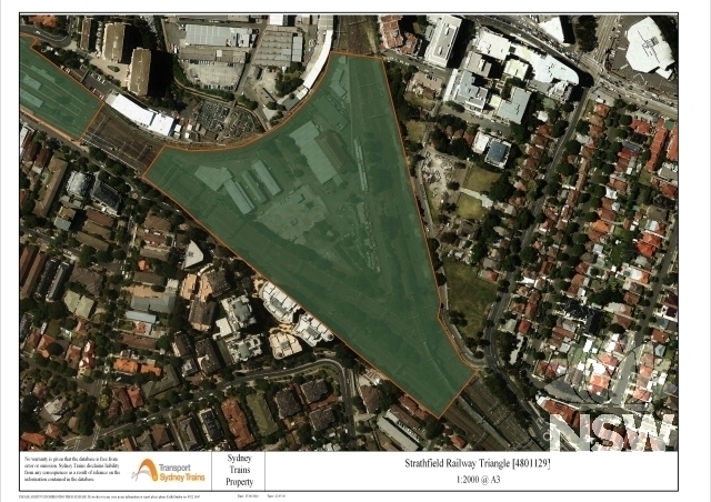 Strathfield Railway Triangle 4801129 Curtilage Map