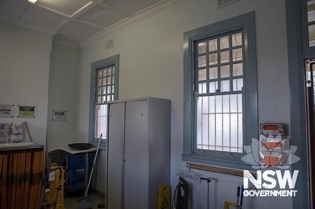 Carramar Railway Station Group - Internal of the booking office building.