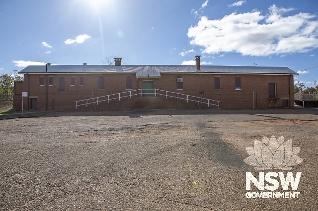 Condobolin Railway Precinct - Approach side to Station Building