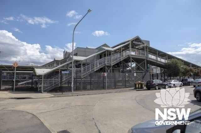 Granville Railway Station Group - Station entrance from Bridge street.