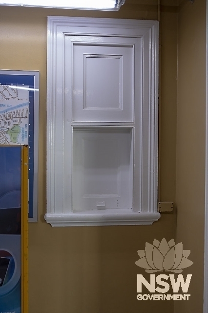 Maitland Railway Precinct - Ticket window