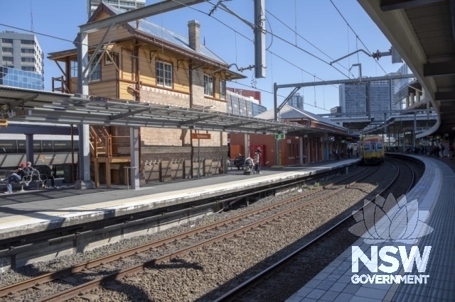 Parramatta Railway Station Group - Signal box, Platform 2 side