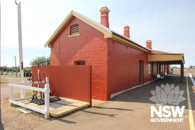 Boggabri Railway Station - view of station tracks