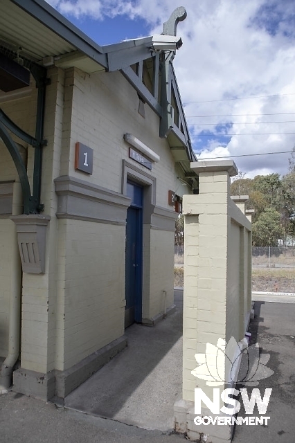 Villawood Railway Station Group - Men's toilet entrance.
