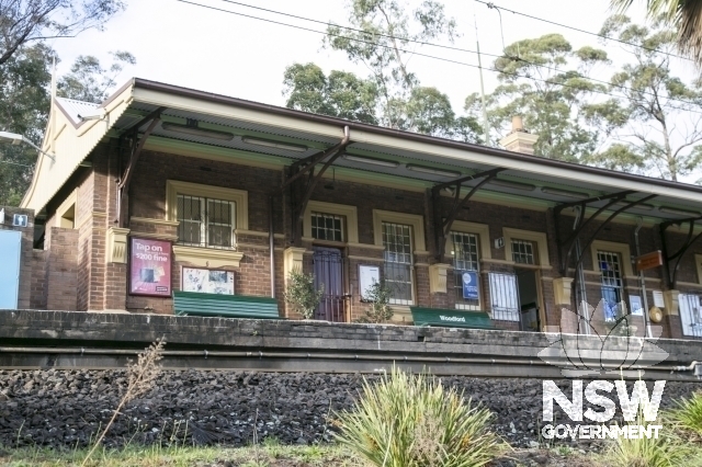 Woodford Railway Station Group - Station building, north elevation