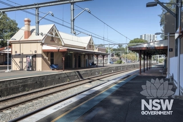 Tempe Railway Station - Platform 1 and 2/3 North elevation