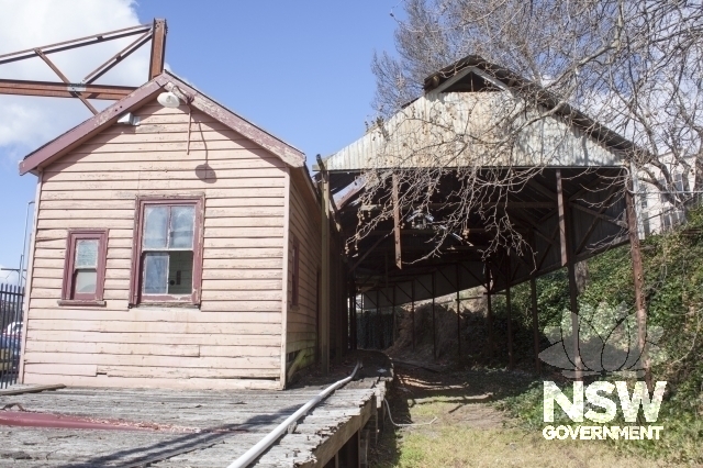 Katoomba Railway Station and Yard Group - Goods shed