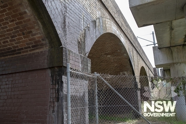 Casula Viaduct Woodbrook Road - East side looking north