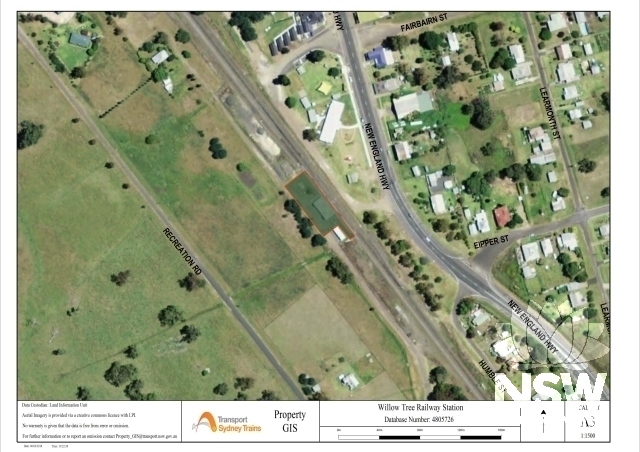Willow Tree Railway Station Plan