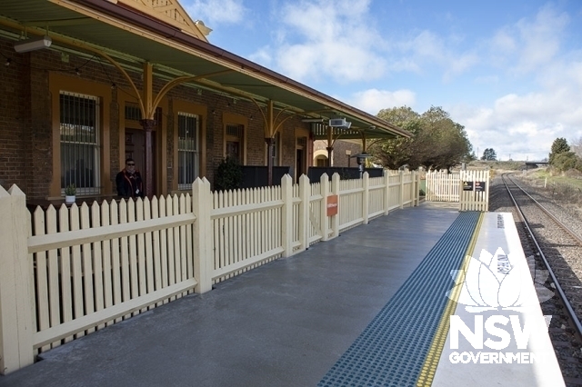 Millthorpe Railway Station - Platform extension