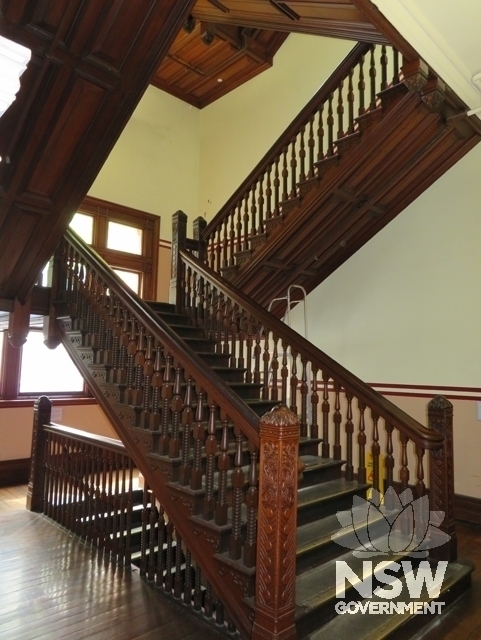 Building C: Ground Floor level of the main staircase