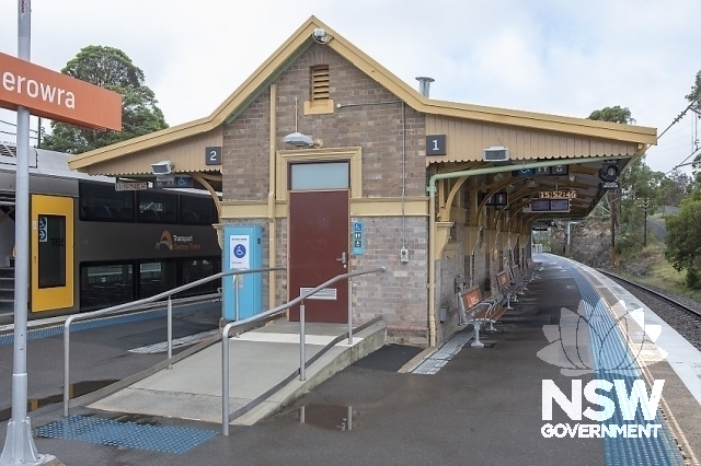 Berowra Railway Station Group - Platform 1/2 south east elevation and ramp