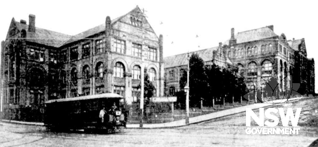 Sydney Technical College [Buildings C, B & A], 1904