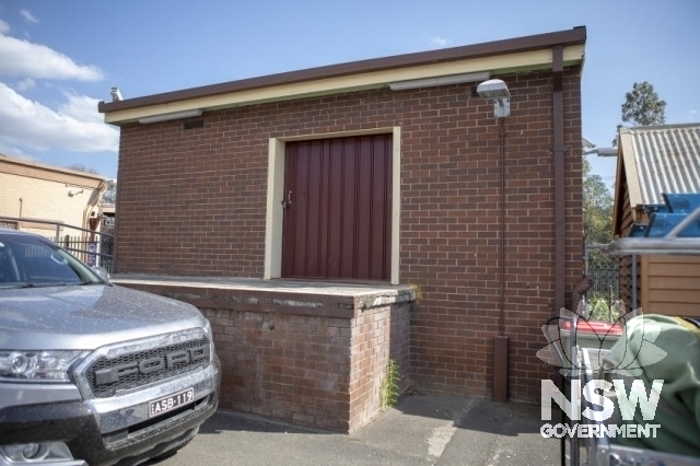 Picton Railway Precinct - Goods shed and loading dock.