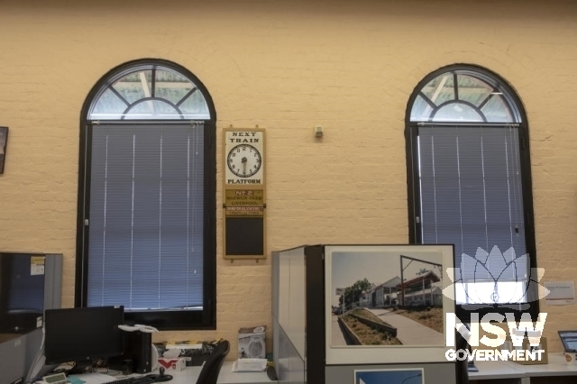 Liverpool Railway Station and Goods Shed - Goods shed interior and arched windows