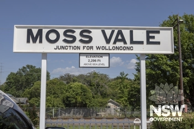 Moss Vale Railway Precinct - Moss Vale Sign