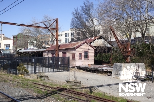 Katoomba Railway Station and Yard Group - Goods shed and platforms