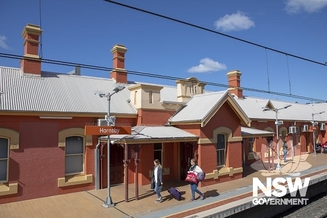 Hornsby Railway Station Group - Platform 5, northern elevation
