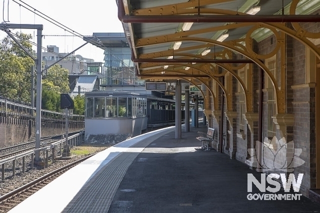 Epping Railway Station Group - Western elevation, Platform 2