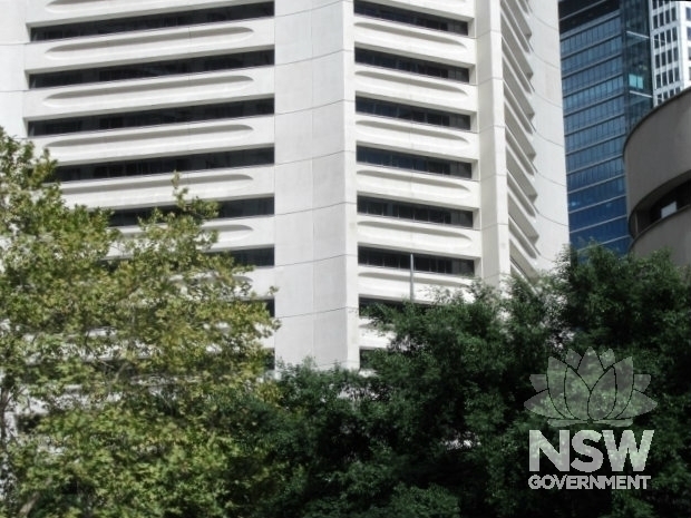 Detail of profile and configuration of tower spandrels