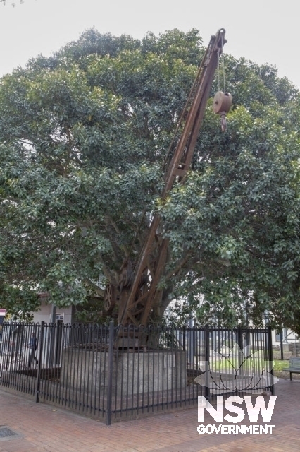 St Marys Railway Station Group - Jib Crane