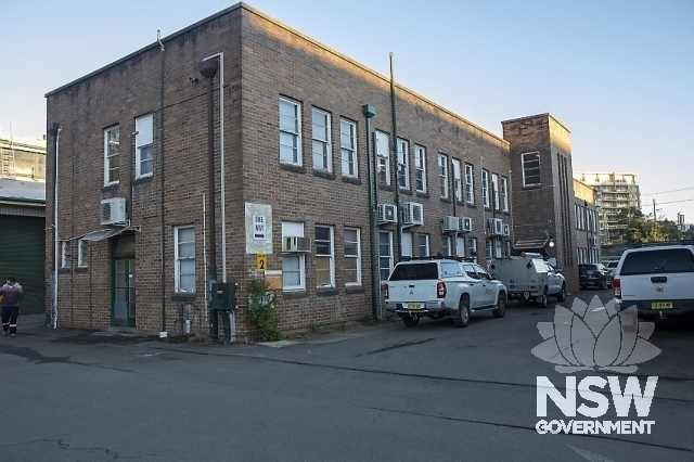 Strathfield Railway Triangle and Flyover - (2) Engineering testing building