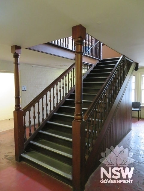 Building C: Basement level of the main staircase
