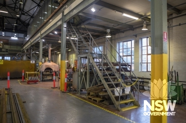 Strathfield Railway Triangle and Flyover - Internal of the former substation