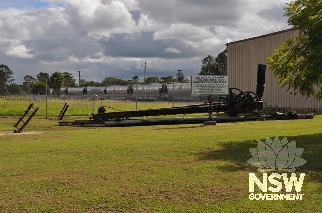 Old Casino Railway Crane - Dismantled
