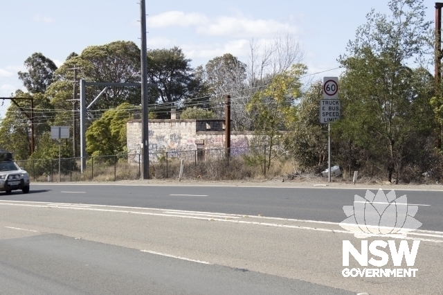 Faulconbridge, 'Weemala' Estate (part) - Wall, western elevation