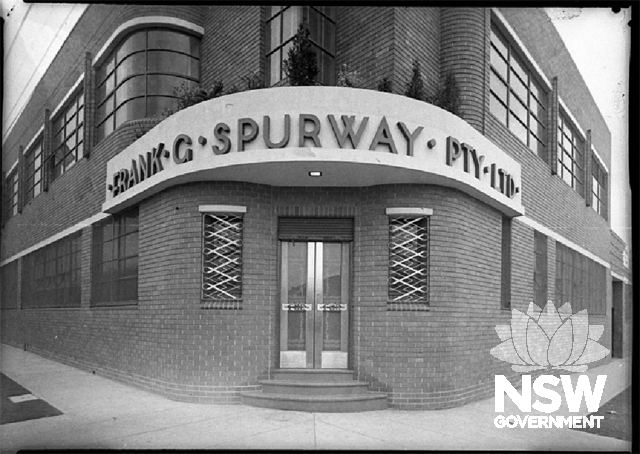The building photographed in 1940 for publication in the Building journal