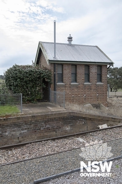 Yass Junction Railway Precinct - Men's toilets at the end of the platform.